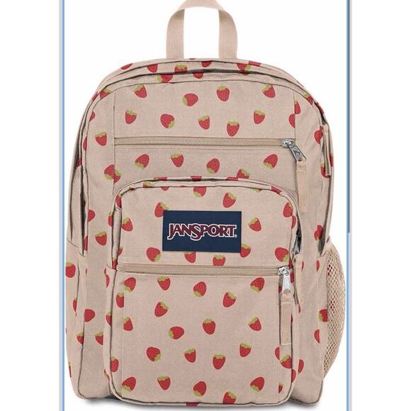 Jansport Xl Backpack Special Edition Strawberries School Bag